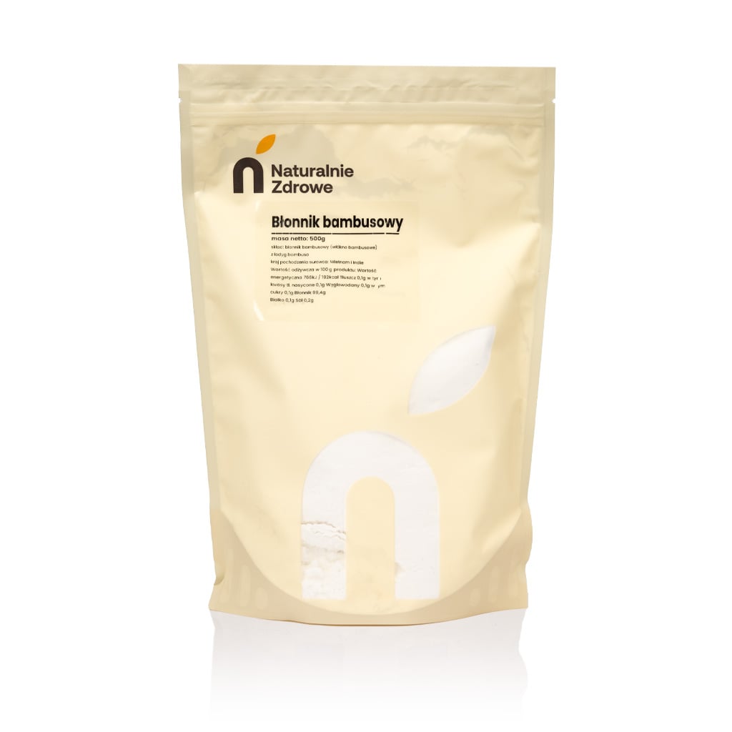 Błonnik Bambusowy 500g - Naturalnie Zdrowe